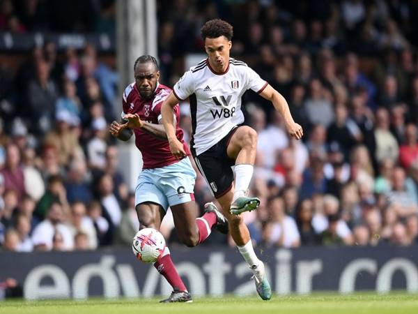 Thống kê đối đầu Fulham vs West Ham từ Soccerway (50 trận gần nhất Premier League)