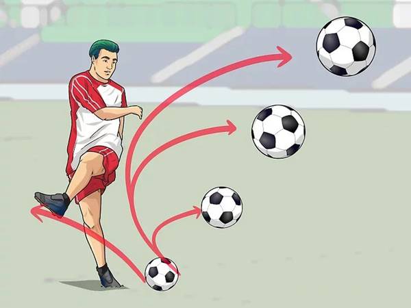 Kỹ thuật sút má ngoài – Outside foot shot và những đặc điểm