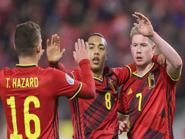 Hành trình đội hình Bỉ tại Euro 2021