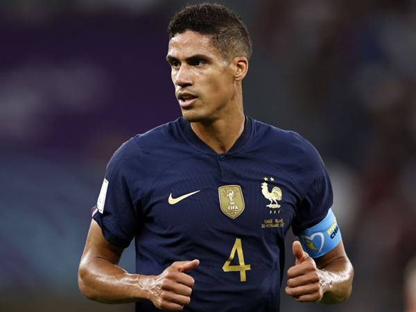 Số áo Varane ở Real Madrid, MU, Lens và đội tuyển Pháp