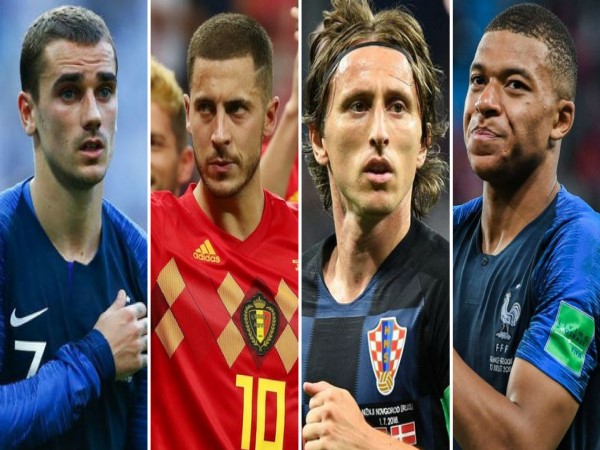 Thống kê TOP 10 cầu thủ xuất sắc nhất World Cup 2018