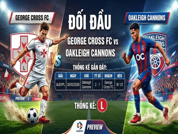 Dự đoán đội hình George Cross FC vs Oakleigh Cannons đêm nay