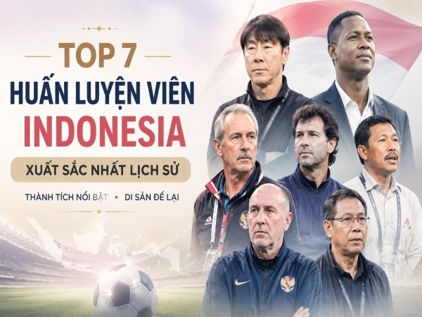 Top 7 huấn luyện viên Indonesia xuất sắc nhất lịch sử