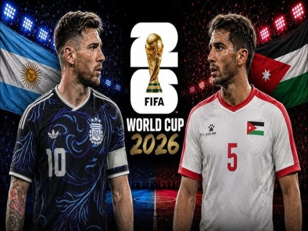 Nhận định thế trận Jordan vs Argentina đêm nay