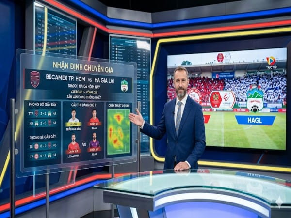 Nhận định chuyên gia Becamex TP. HCM vs HA Gia Lai 18h00 hôm nay