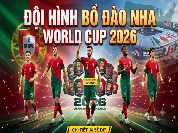 Đội hình của Bồ Đào Nha World Cup 2026 gồm những ai?