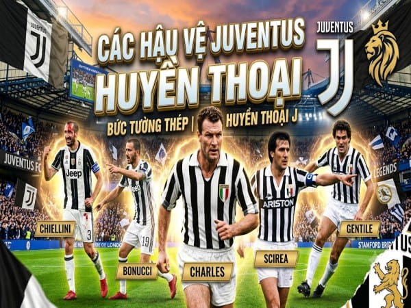 Các hậu vệ Juventus huyền thoại làm nên lịch sử Bianconeri