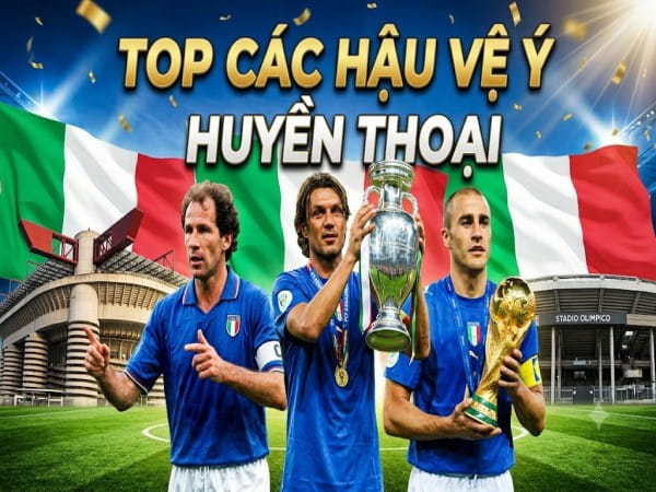 Các hậu vệ Ý huyền thoại: Biểu tượng bóng đá Italia